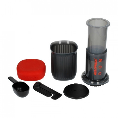 AeroPress TO GO® by Aerobie® Inc cu set de filtre incluse si carcasa plastic
