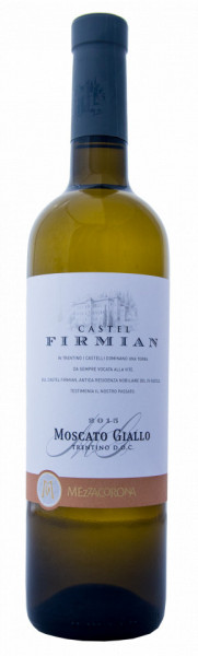 MOSCATO GIALLO CASTEL FIRMIAN - 2019 - Trentino DOC MEZZACORONA