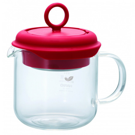HARIO TEA MAKER PULL UP RED PTM35R