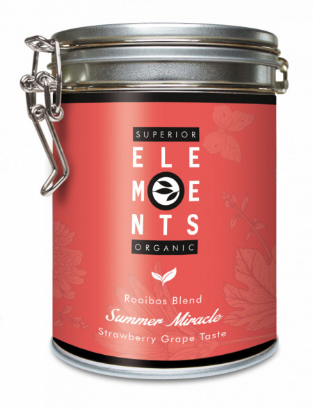 SUMMER MIRACLE SUPERIOR ORGANIC PREMIUM TEA ALVEUS ROOIBOS BLEND- CITRUS HERBS TASTE cutie metalica 100G