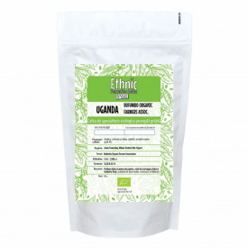 Cafea ecologica de specialitate prajita boabe UGANDA BUFUMBO ORGANIC FARMERS ASSOCIATION, Arabica 500g plic, lot 222 RO-ECO-008