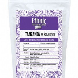 Cafea specialitate prajita si macinata TANZANIA AA NGILA ESTATE Arabica 250g plic