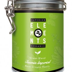 JASMIN IMPERIAL - ORGANIC GREEN BLEND HANDMADE - Jasmine Taste cutie metalica