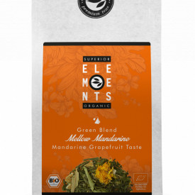 MELLOW MANDARINE SUPERIOR ELEMENTS ALVEUS TEA HANDMADE - Mandarine Grapefruit Taste 100g PLIC