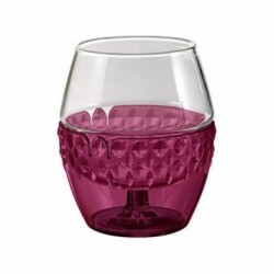 HARIO HOT DRINK GLASS RED / GREEN 260 ml