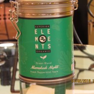 MARAKESH NIGHTS - TEA ORGANIC GREEN BLEND - HANDMADE Fresh Peppermint Taste