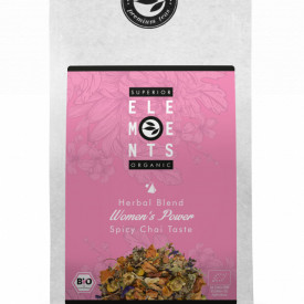 WOMEN'S POWER SUPERIOR ELEMENTS ALVEUS TEA FRUIT BLEND - HANDMADE -Spicy Chai Taste, 100g plic