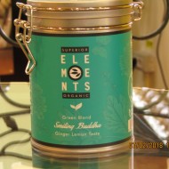 SMILING BUDDHA SUPERIOR ELEMENTS ALVEUS TEA GREEN BLEND -HANDMADE - Ginger Lemon taste cutie metalica