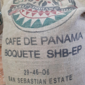 Cafea de specialitate boabe PANAMA SHB FINCA SAN SEBASTIAN Arabica 150g cutie metalica