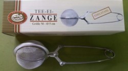 INFUZOR INOX CEAI TIP BILA cu CLESTE, diametru 5 cm, CHA CULT GmbH - GERMANIA