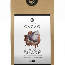CHOCO SHARK CACAO ALVEUS - BIO CACAO PUDRA --CONTAINING DRINK POWDER CHOCOLATE TASTE
