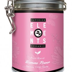WOMEN'S POWER SUPERIOR ELEMENTS ALVEUS- TEA HERBAL BLEND - HANDMADE -Spicy Chai Taste cutie metalica