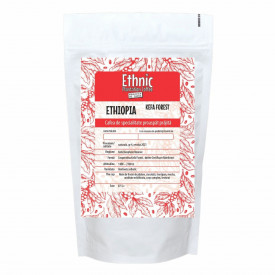 Cafea de specialitate macinata ETHIOPIA KEFA FOREST NATURAL Arabica CULEASA DIRECT DIN PADURE 250g