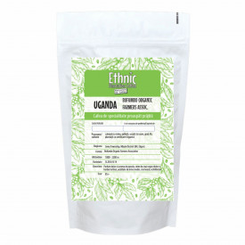 Cafea ecologica de specialitate macinata UGANDA BUFUMBO ORGANIC FARMERS ASSOCIATION, Arabica 1kg plic, lot 222 RO-ECO-008
