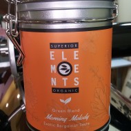MORNING MELODY SUPERIOR ELEMENTS ALVEUS TEA GREEN BLEND HANDMADE- Exotic Bergamot TASTE cutie metalica