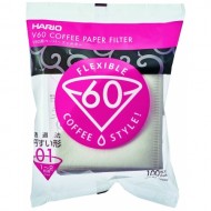 FILTRE din HARTIE pentru Hario V60 TIP 01 sau TIP 02 - 100 buc