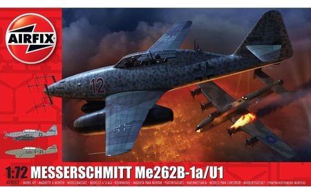 Airfix 04062 MESSERSCHMITT ME 262-B1A 1/72 (10/18) *