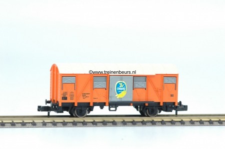 Fleischmann 8331-G Gesloten Gesloten goederenwagen CHIQUITA rond dak gebruikt goede staat
