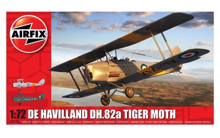 Airfix 02106 DEHAVILLAND TIGER MOTH 1/72 (9/18) *