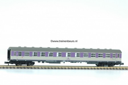 Fleischmann 8117 Sneltrein Rijtuig 2e klasse lila/grijs NIEUW