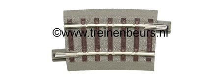 RO 61130 ROCO Geoline met bedding H0 Gebogen rail R3 (434,5_ 7,5 graden NIEUW