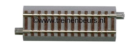 RO 61113 ROCO Geoline met bedding H0 Recht 100mm met bedding NIEUW