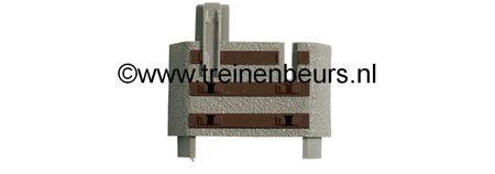 RO 61183 ROCO Geoline met bedding H0 Set dwarsliggers NIEUW