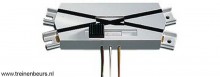 Fleischmann 6906 Schakeltableau- Schakelaar Engelse wissel N/H0 NIEUW