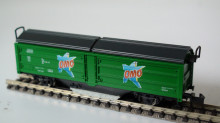 Roco 25929 Railreinigingswagen schuifwand OMO