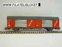 Roco 46275 Electrorail Gesloten PTT post rood met grijze voor- en achterkant NIEUW uitloop