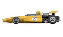 SCALEXTRIC 3698A LEGENDS MCLAREN M7C JO BONNIER L.D.