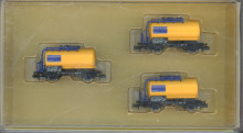 Minitrix 15629 Set van drie ketelwagens railonderhoud