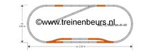 RO 61151 ROCO Geoline met bedding H0 Railset B1 NIEUW
