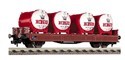Fleischmann 5229 CONTAINERWAGEN EKU NIEUW