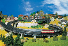 FALLER 222543 Vier brugdelen gebogen R2