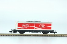 FL 8243-G Container Containerwagon 2x 20ft Coca Cola gebruikt goede staat