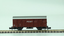 Roco 25077 Gesloten bruine goederenwagon opdruk POST