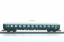 Fleischmann 8114-G Slaapwagen Groen 2e klasse MET BINNERNVERLICHTING gebruikt goede staat