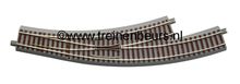 RO 61154 ROCO Geoline met bedding H0 Gebogen wissel links straal 3/4 NIEUW
