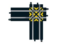 SCALEXTRIC 8210 STRAIGHT 90 CROSSROADS