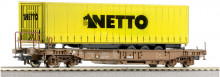 Roco 66976 DSB Draagwagon NETTO NIEUW uitloop