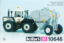 KIBRI 10646 U Tractor met aanhanger