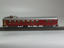 Märklin 4068 Zwitsers rijtuig restauratie met stroomafnemer
