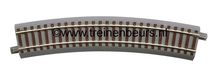 RO 61128 ROCO Geoline met bedding H0 Gebogen rail GB2 Tegenboog 22,5 gr wissels NIEUW