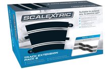 SCALEXTRIC 8555 TRACK EXTENSION PACK 6 8 X RADIUS 3 CURVE 22.5°