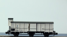 Minitrix 13800 Koelwagen met remmershuis
