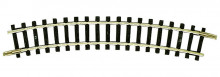 FL 22233 N Fleischmann Standaard Gebogen rail R2 15 gradeb NIEUW