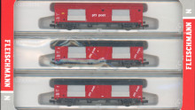 Fleischmann 834891 Set van drie postwagens