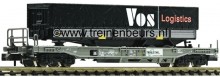 Fleischmann 845362 Dieplader Trailstar dieplader met VOS Logistics oplegger NIEUW uitloop