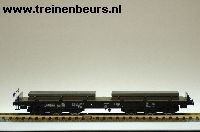 Roco 46551 NS Zwaarlast Sammmps 6-asset beladen met stalen knuppels NIEUW uitloop
